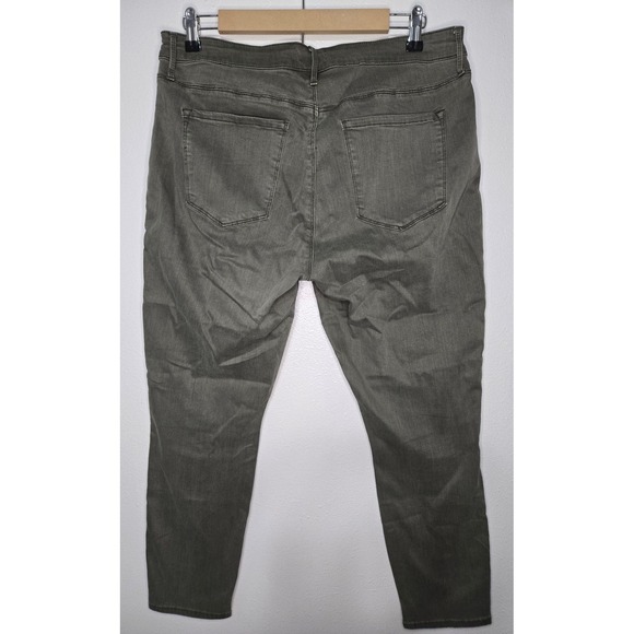 Pistola Skinny Cargo‎ Zipper Ankle Stretch Pants Olive Green Size 32 Streetwear - Picture 2 of 10